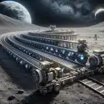 ferrovia lunare | basi | nasa