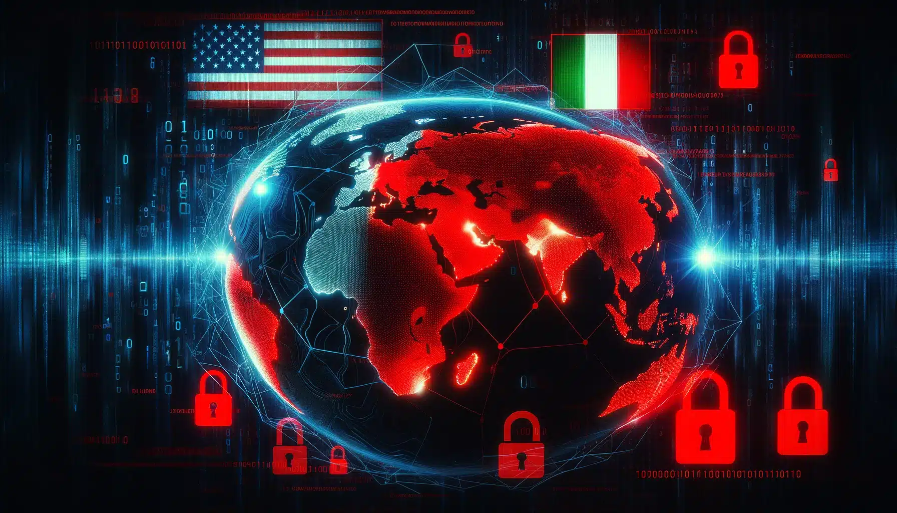 L’italia è tra i primi tre paesi più colpiti da attacchi ransomware