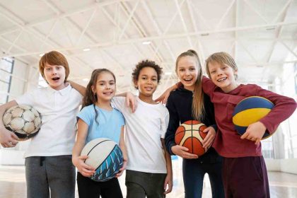l'importanza di sport e bambini