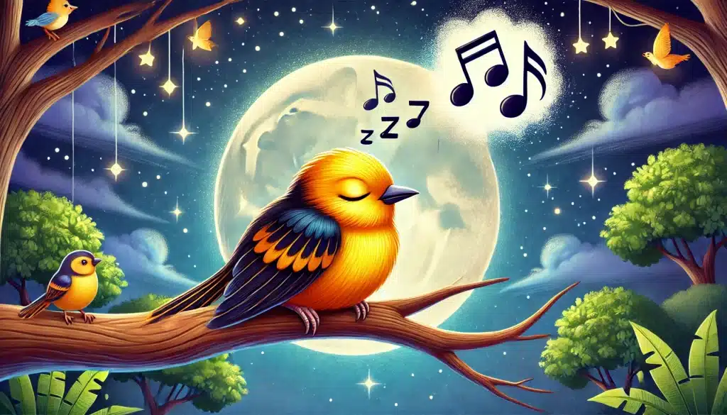 uccelli sognano di cantare