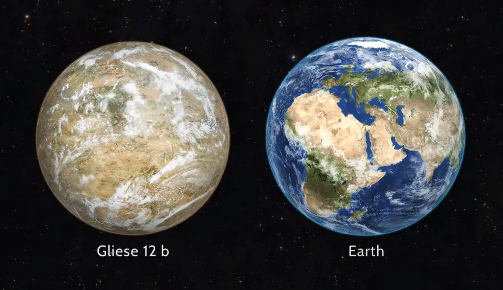 Gliese 12 b: scoperto spettacolare pianeta ghiacciato