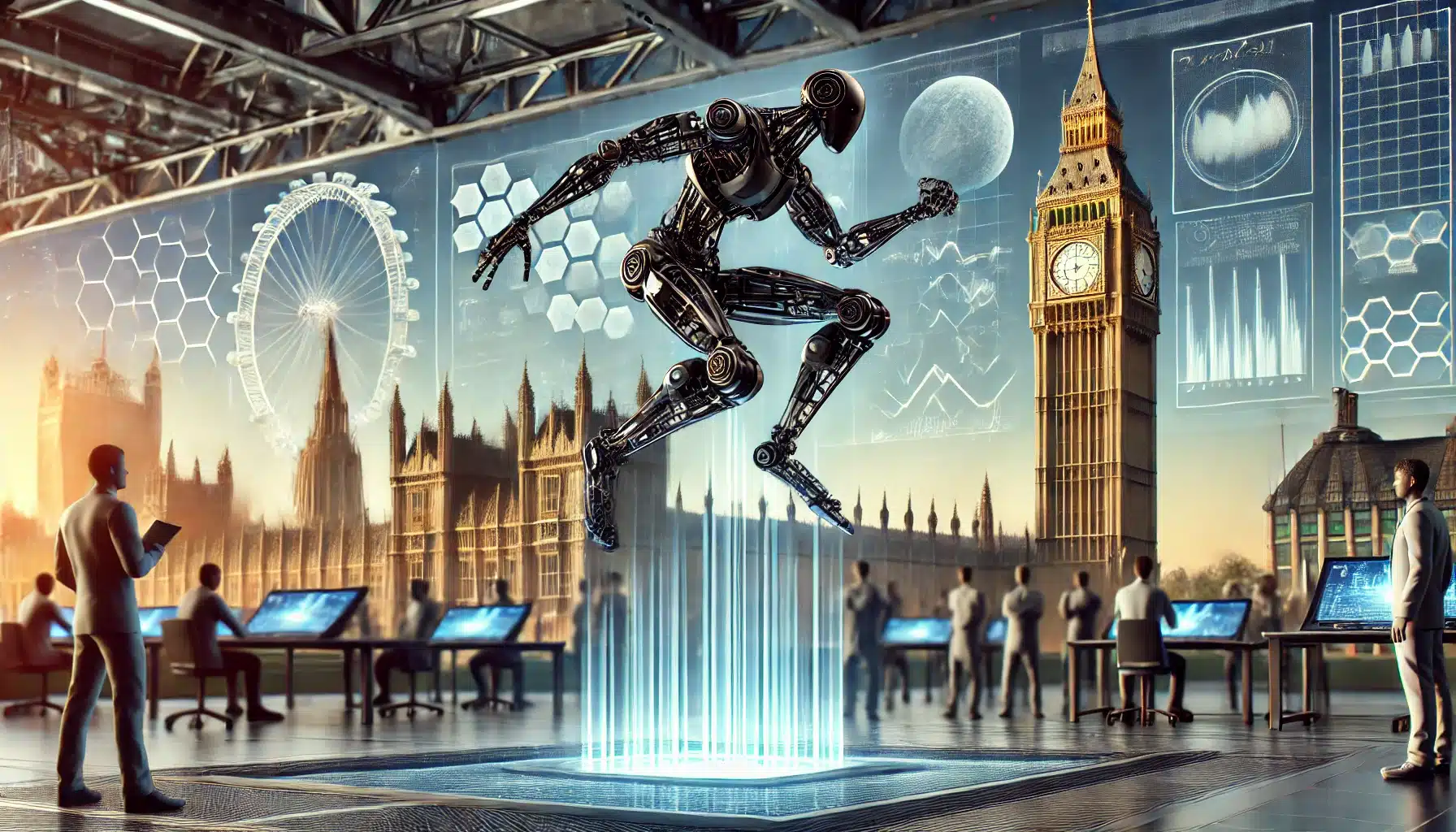 Il robot da record che può saltare più in alto del big ben