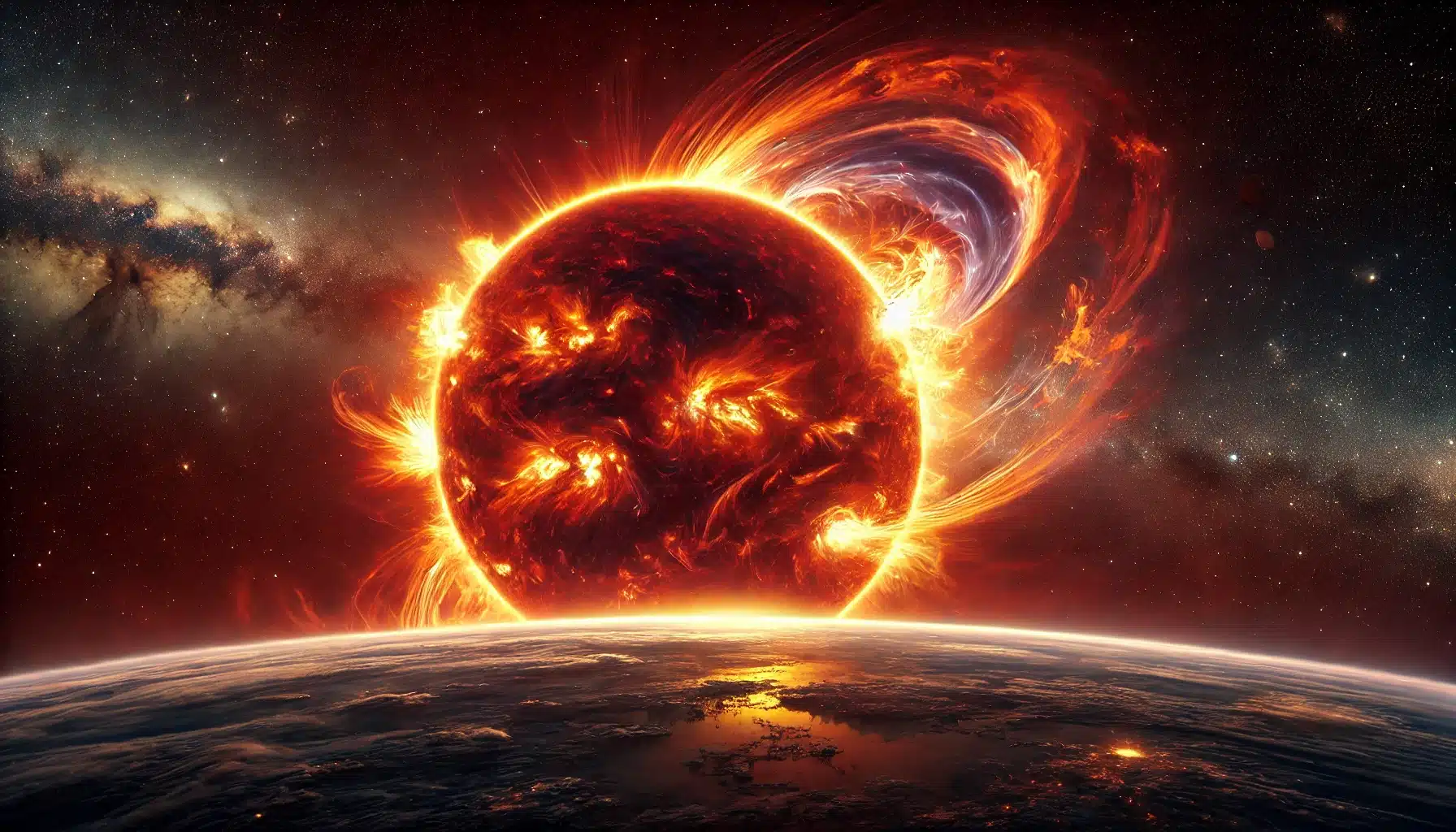 Tempesta solare