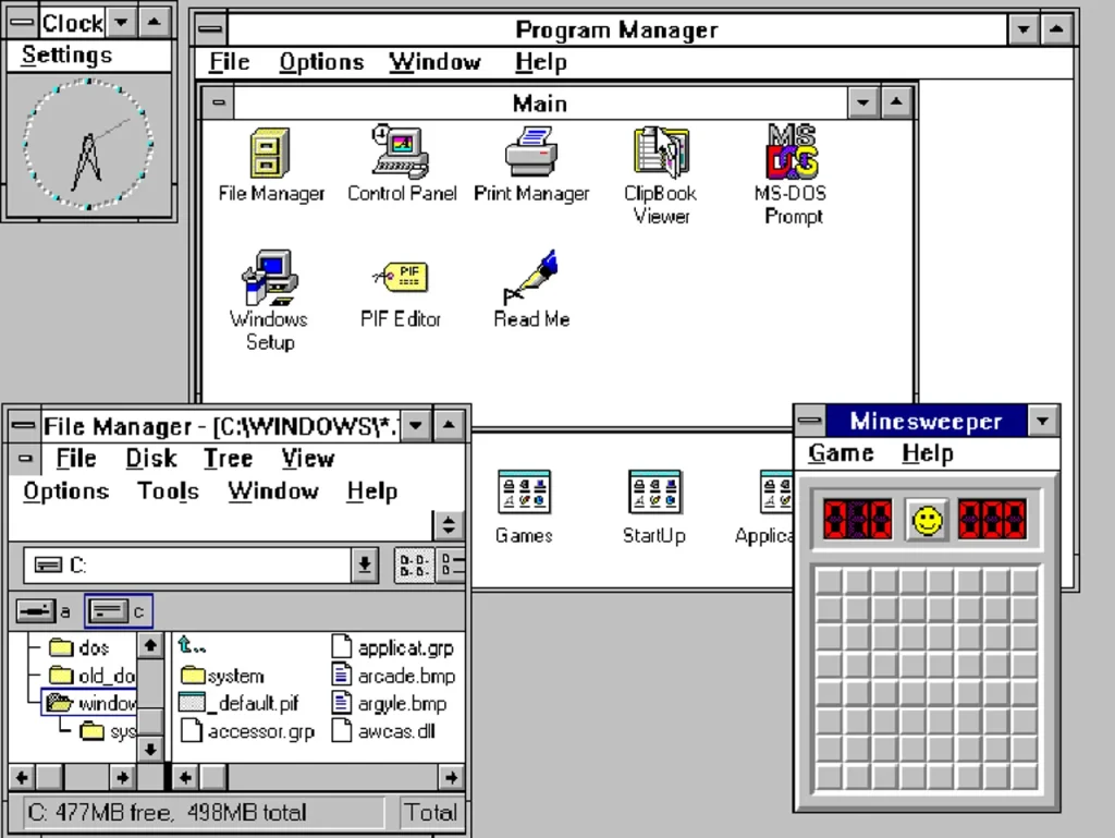 Windows 3. 1: un pilastro nella storia dell'informatica