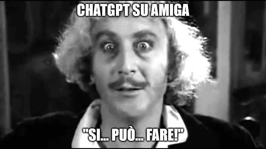 Amigagpt: chatgpt tramite api, ma su computer amiga