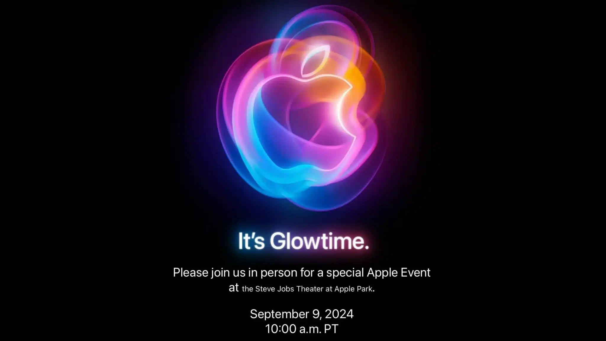 Apple: evento speciale il 9 settembre all'apple park