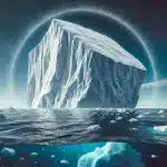 Iceberg gigante a-76a in rotazione: cosa significa per l'ambiente