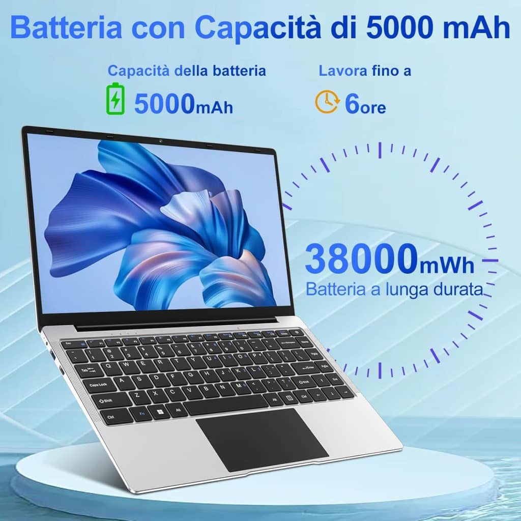 Bvate b8, pc portatile 14 pollici in offerta su amazon