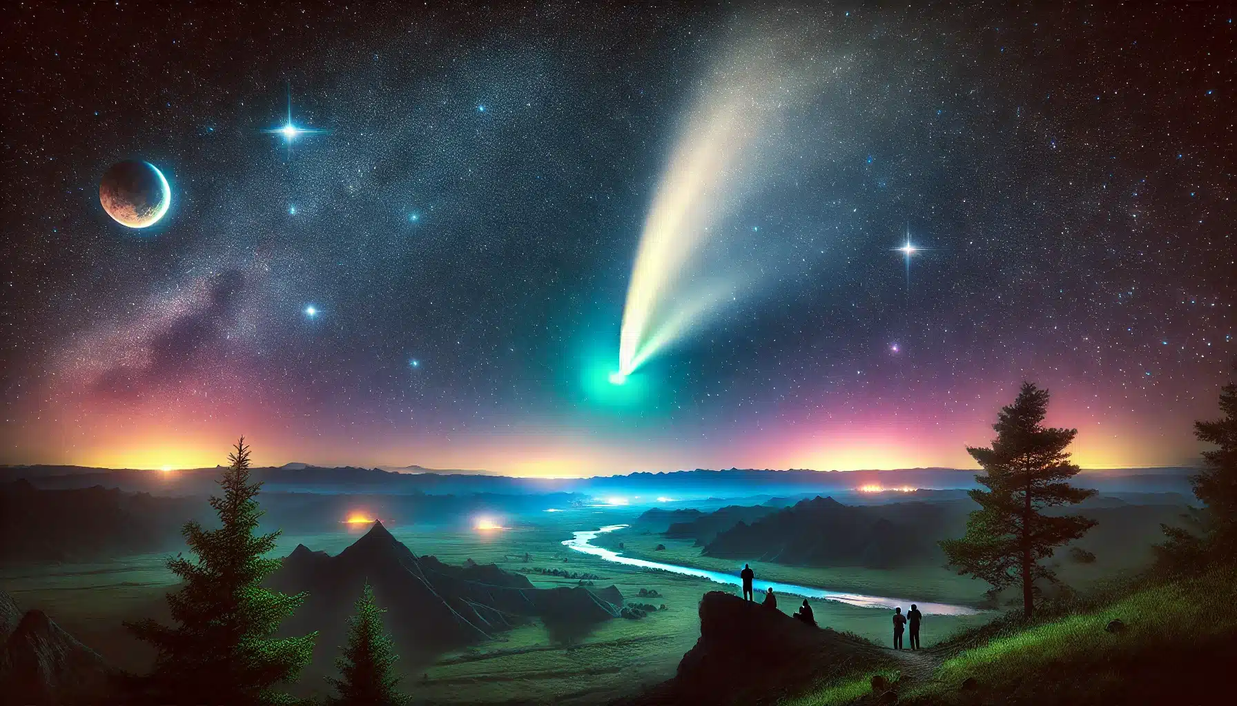 Arrivo della cometa c/2023