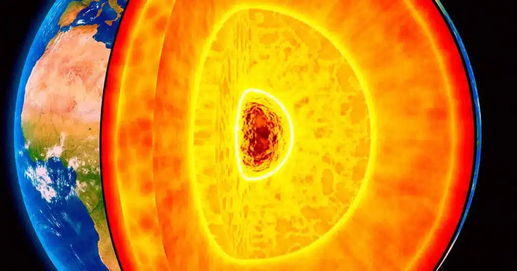 Sotto la terra si nasconde una struttura a forma di ciambella