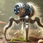 Un futuro bioibrido: robot controllati da funghi per esplorare nuove frontiere