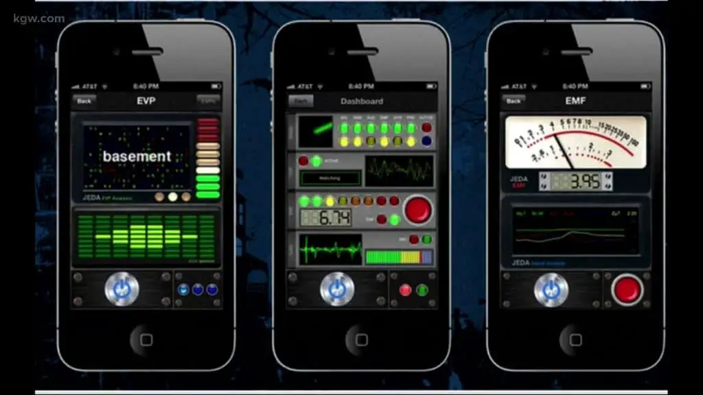13 app che affermano di poter trovare attività paranormale