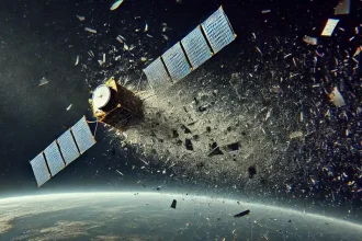 Satellite intelsat 33e