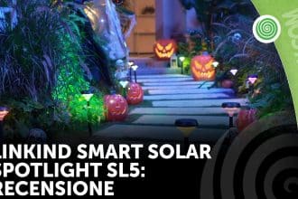 Linkind smart solar spotlight sl5: lo spettacolo di halloween che mancava nel tuo giardino