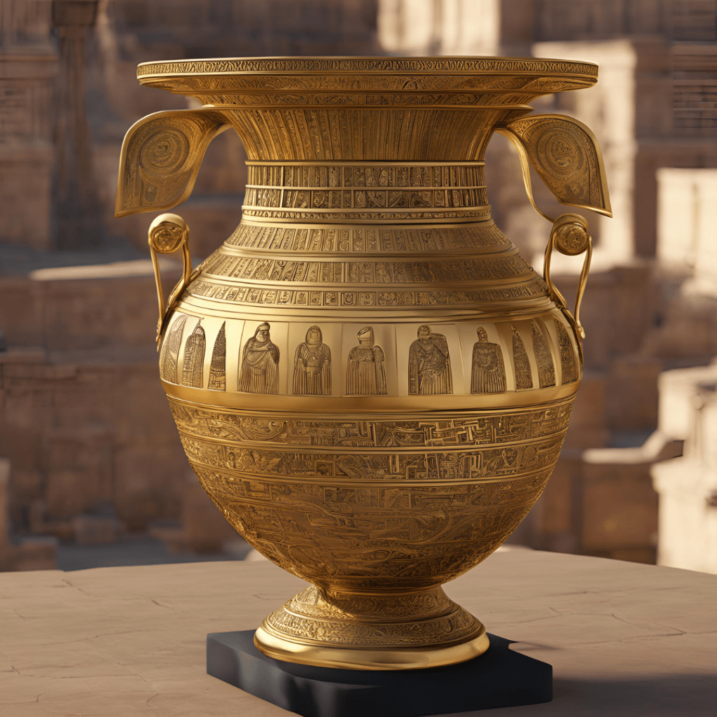 Vaso d'oro di dendera: un messaggio dagli alieni?