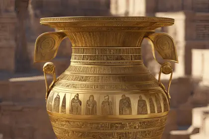 Vaso d'oro di dendera: un messaggio dagli alieni?