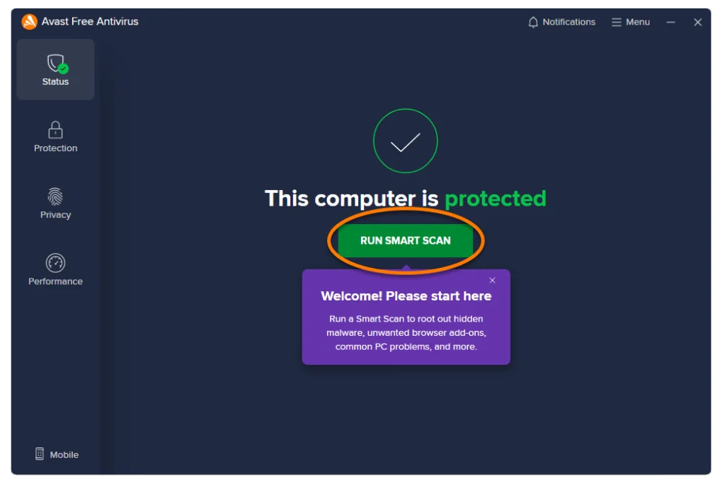 Perché avast antivirus (free) non protegge da un bel niente