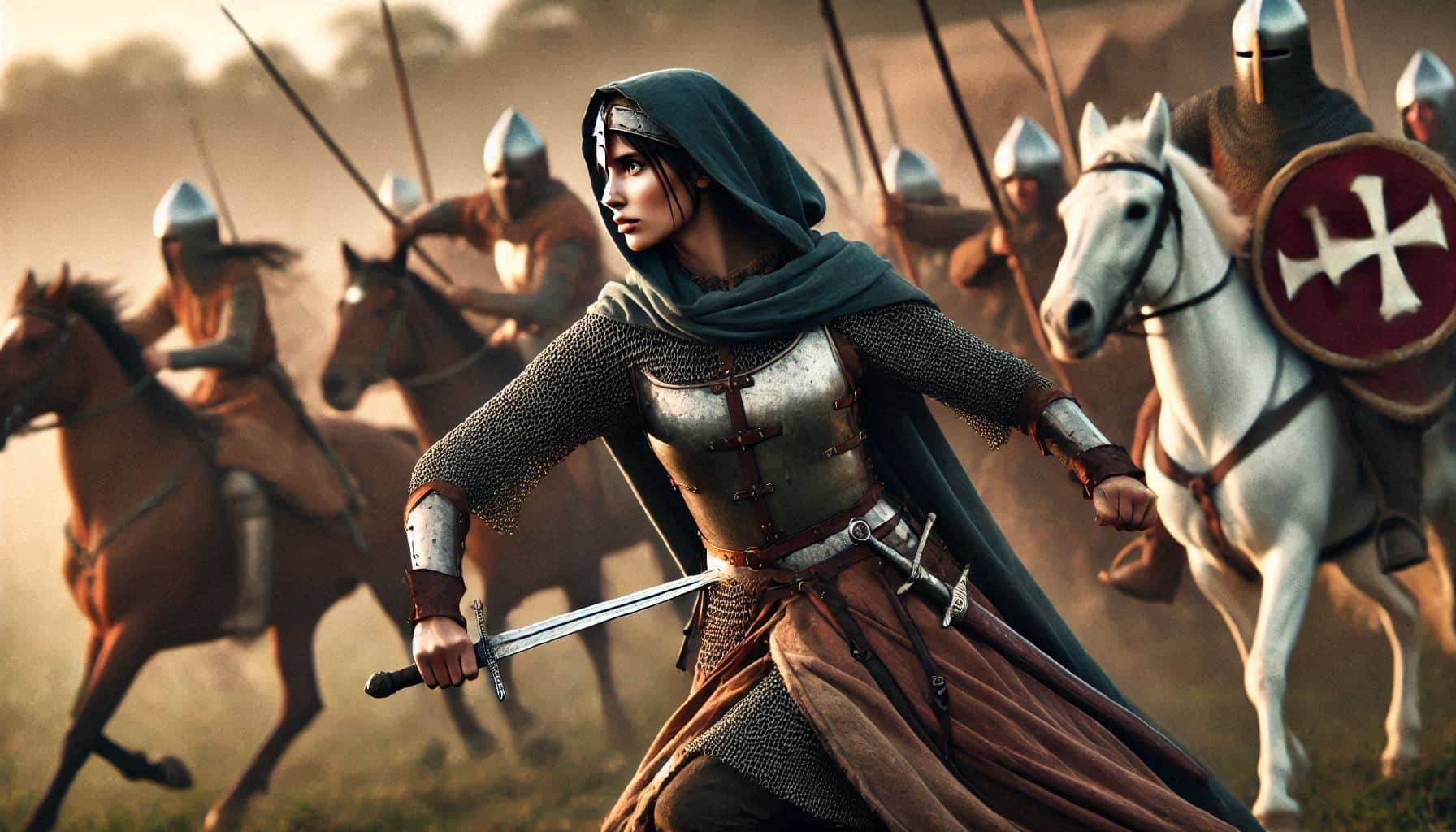 Donne guerriere nel medioevo: un nuovo studio riscrive la storia