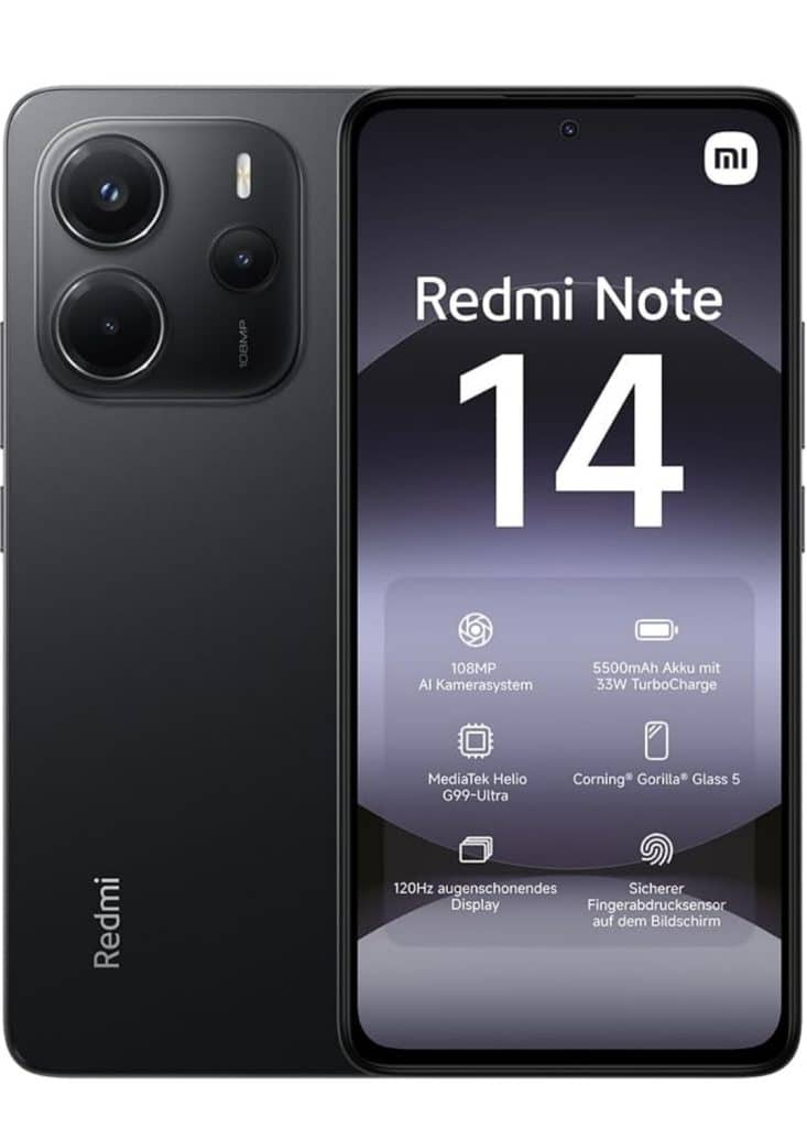 Redmi note 14: fotocamera da 108mp, batteria top e prezzo super