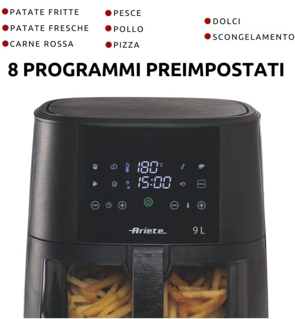 Friggitrice ad aria ariete 4630 in super offerta su amazon!