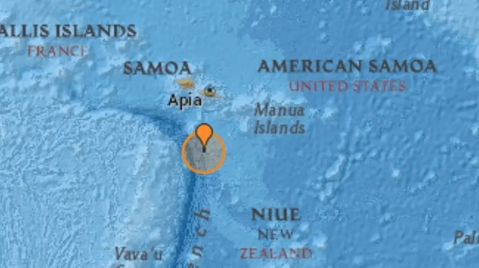 Gli scienziati usano un sensore a distanza per monitorare lo sciame sismico delle isole samoa americane