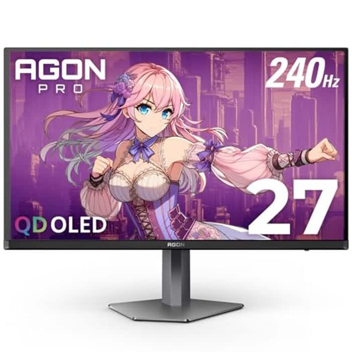 Agon pro ag276qzd2 monitor da gioco oled qhd da 27''