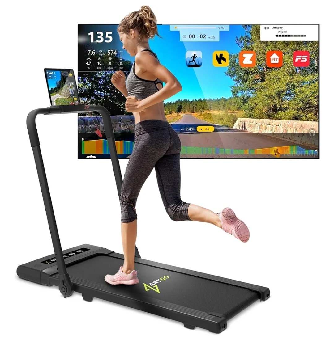 Artgo tapis roulant elettrico salvaspazio: sconto amazon del 25%, la tua forma fisica a portata di click!