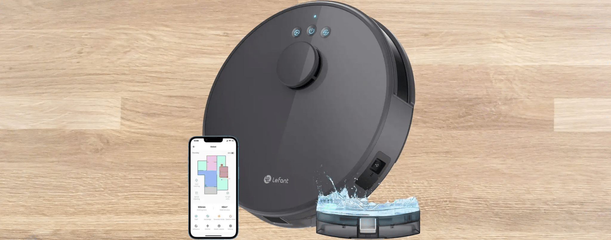 Lefant m1: robot aspirapolvere e lavapavimenti in offerta incredibile!