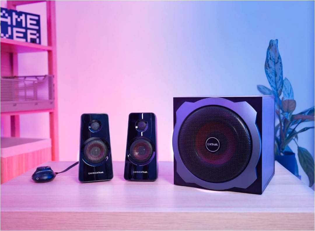 Trust tytan set altoparlanti 2. 1 con subwoofer: l'audio perfetto per te a un prezzo incredibile!