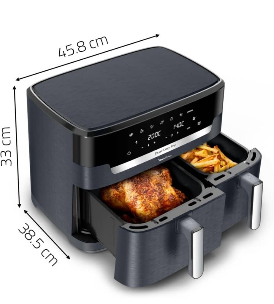 Moulinex xxl dual easy fry ez942b: doppia cottura, massimo gusto, minimo sforzo! %moulinex xxl dual easy fry ez942b: doppia cottura, massimo gusto, minimo sforzo! Count(title)% Moulinex xxl dual easy fry ez942b: doppia cottura, massimo gusto, minimo sforzo!