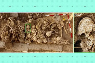 Scoperto un teschio conico di 6. 200 anni fa in iran
