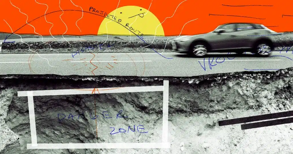 Il caldo spacca le strade: in missouri un'auto decolla su una "rampa" d'asfalto %il caldo spacca le strade: in missouri un'auto decolla su una "rampa" d'asfaltocount(title)% In missouri una strada si solleva per il caldo e un’auto decolla in aria: il video virale mostra il problema crescente delle infrastrutture sotto stress climatico.