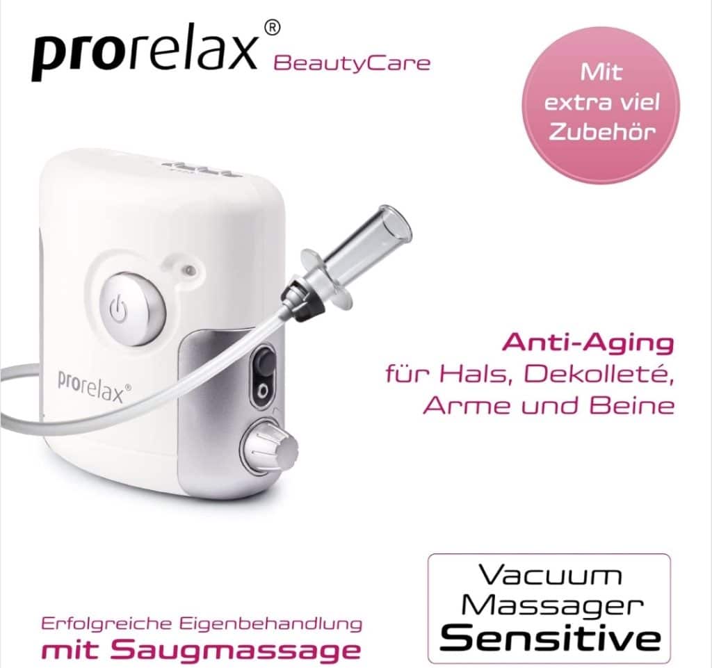 Prorelax vacuum massager sensitive: micidiale contro la cellulite ed efficace per il lipedema