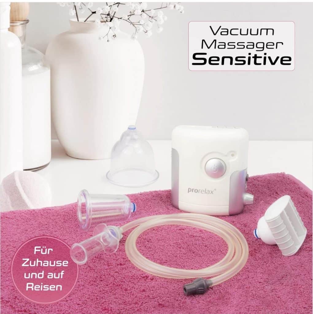 Prorelax vacuum massager sensitive: micidiale contro la cellulite ed efficace per il lipedema