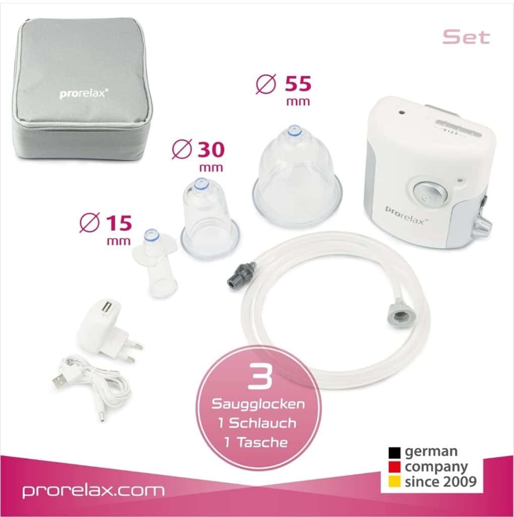 Prorelax vacuum massager sensitive: micidiale contro la cellulite ed efficace per il lipedema