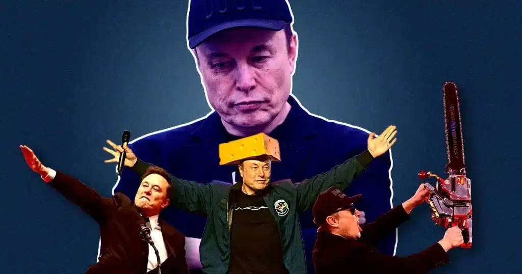 Elon musk si pente (forse) della motosega. Ma chi ci crede più?