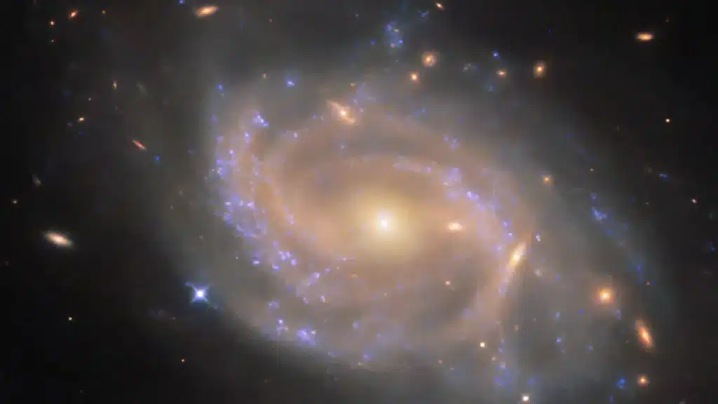 Ngc 3285b: la galassia a spirale dove ha brillato una supernova nel 2023