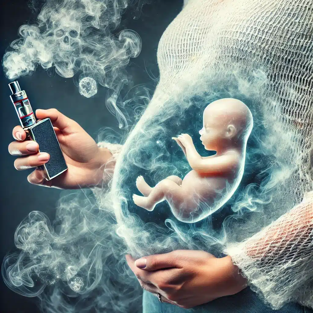 Sigarette elettroniche: i liquidi dello svapo alterano la forma del cranio durante lo sviluppo fetale