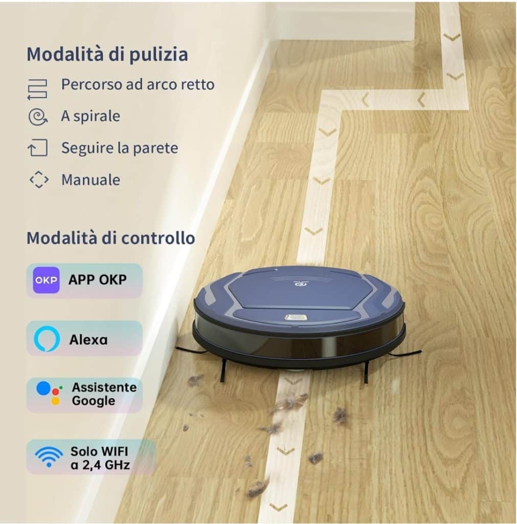 Okp robot aspirapolvere: la soluzione intelligente per una casa sempre perfetta