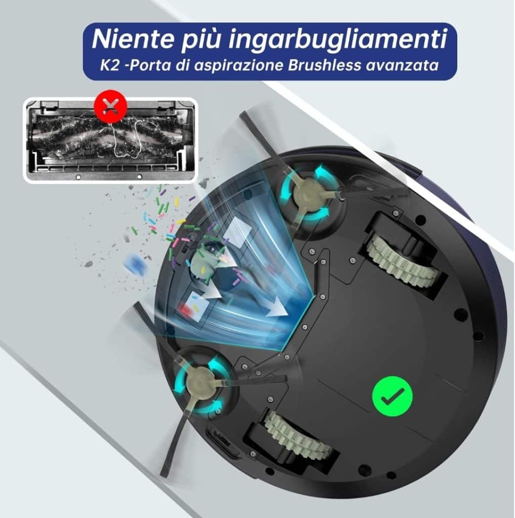 Okp robot aspirapolvere: la soluzione intelligente per una casa sempre perfetta