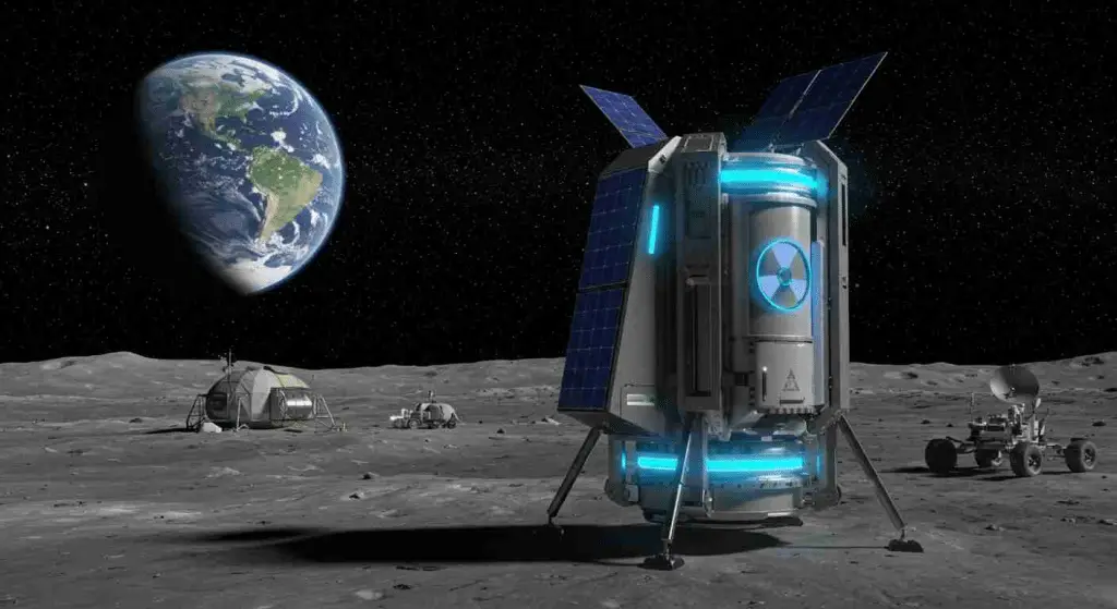 Reattore nucleare lunare: il 1° sarà pronto entro il 2030