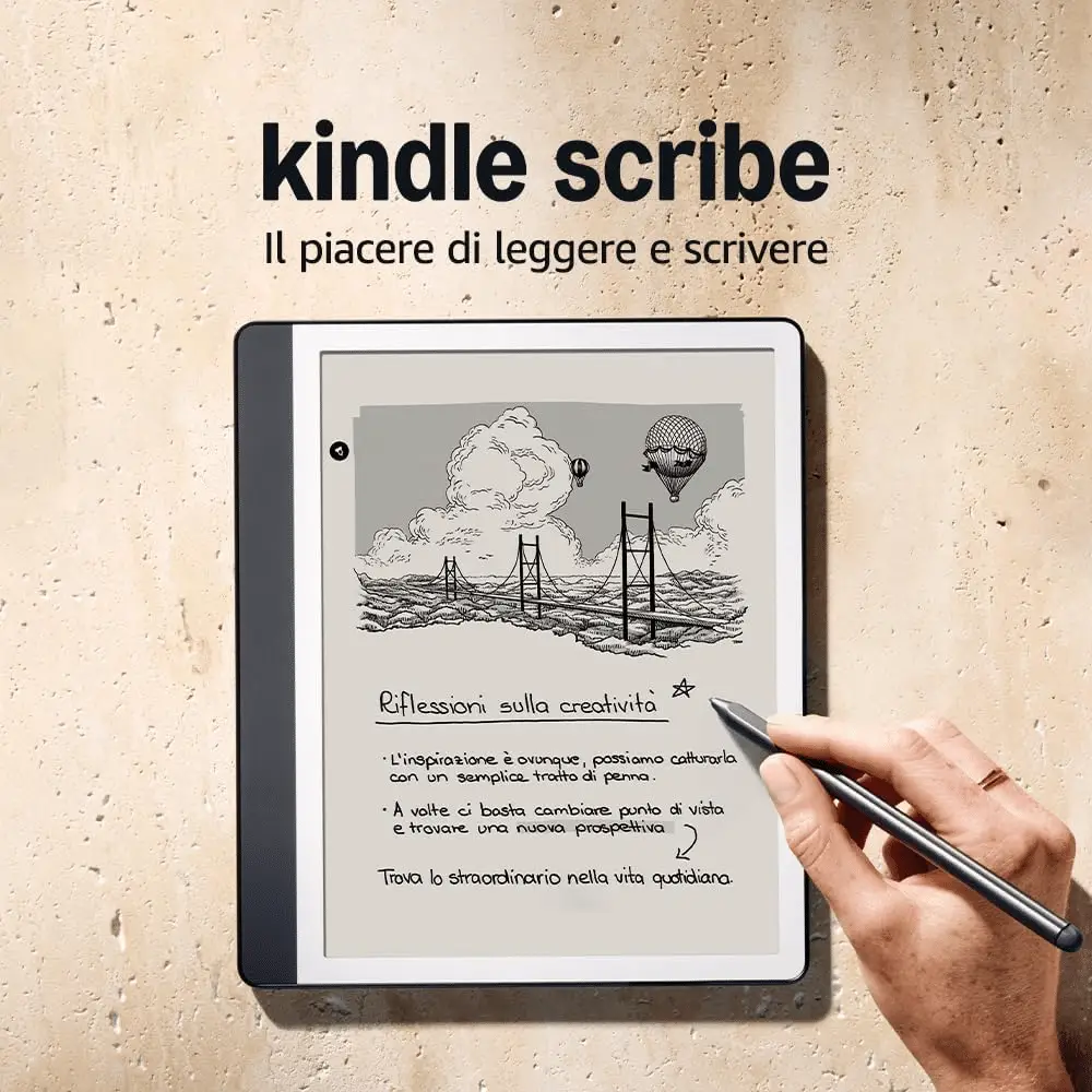 Kindle scribe: perché sceglierlo nel 2025 %kindle scribe: perché sceglierlo nel 2025count(title)% Kindle scribe: perché sceglierlo nel 2025