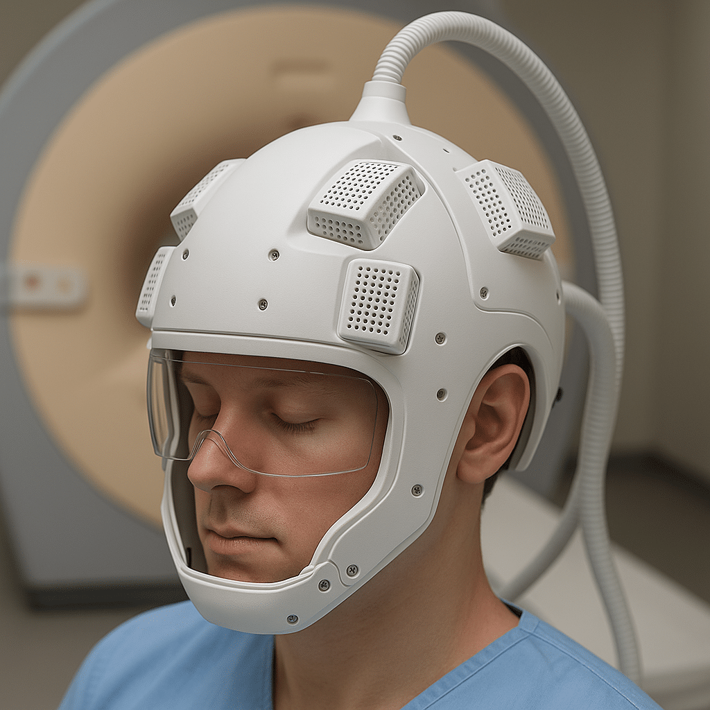 Casco ultrasuoni