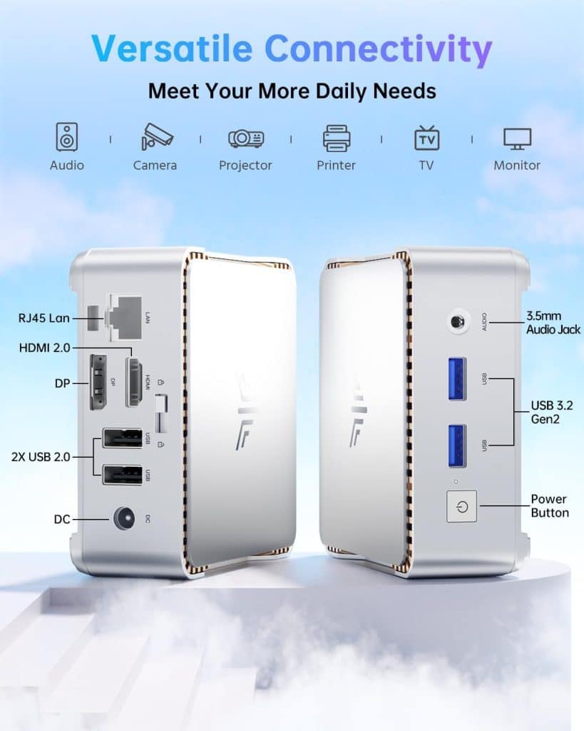 Nipogi essenx e2 mini pc con win 11 in offerta su amazon