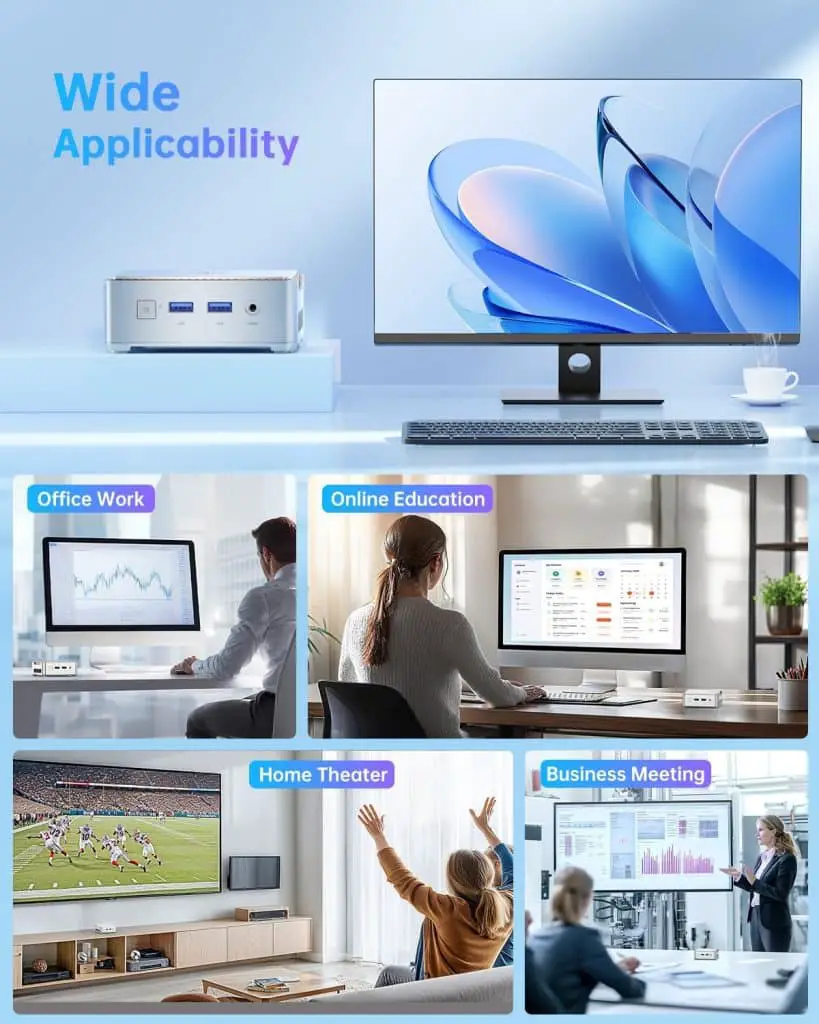 Nipogi essenx e2 mini pc con win 11 in offerta su amazon