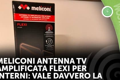 Meliconi antenna tv amplificata flexi per interni vale davvero la pena