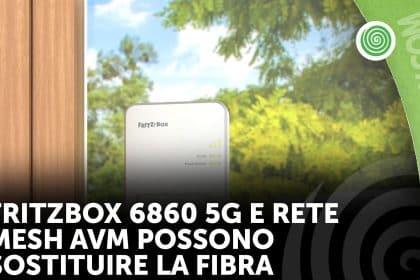 Fritzbox 6860 5g può sostituire una linea fissa se lo abbini a una rete mesh avm?