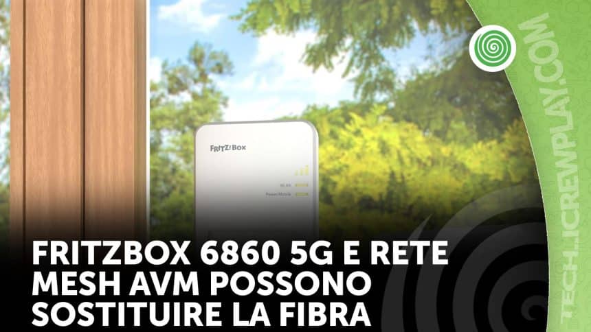 Fritzbox 6860 5g può sostituire una linea fissa se lo abbini a una rete mesh avm?