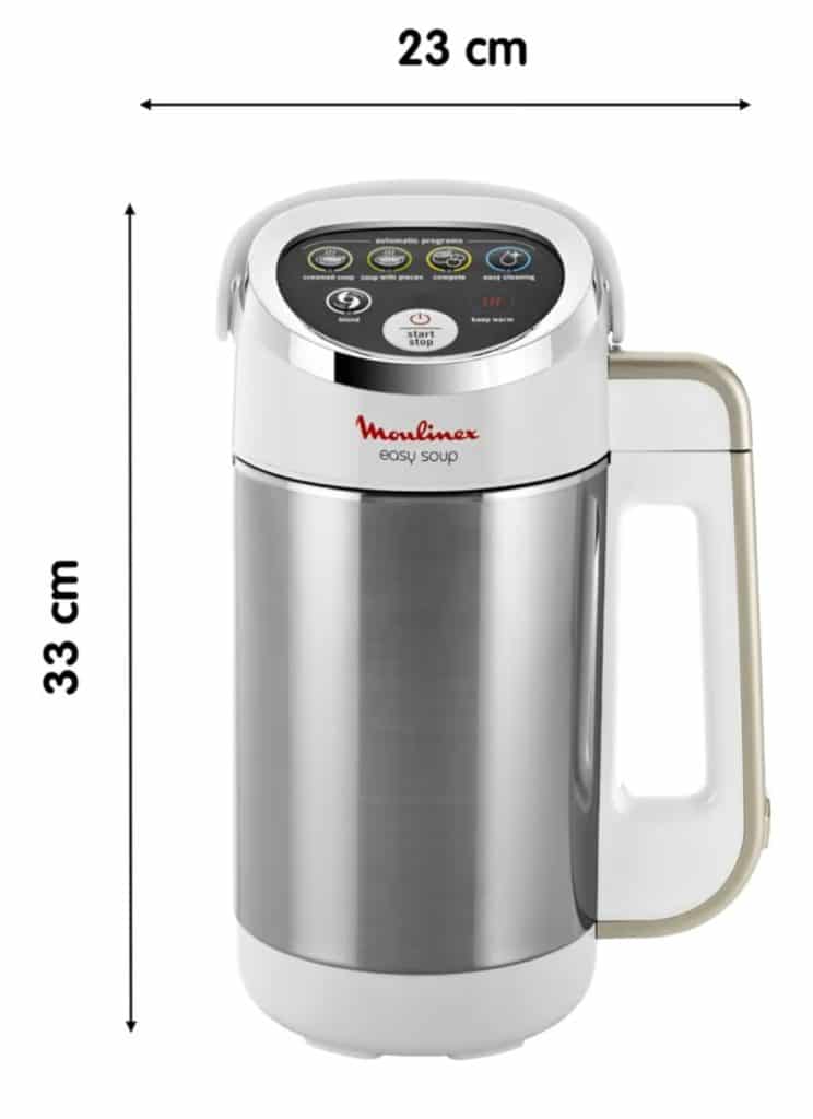 Moulinex lm841110 easy soup: l'assistente 4-in-1 per zuppe e frullati veloci