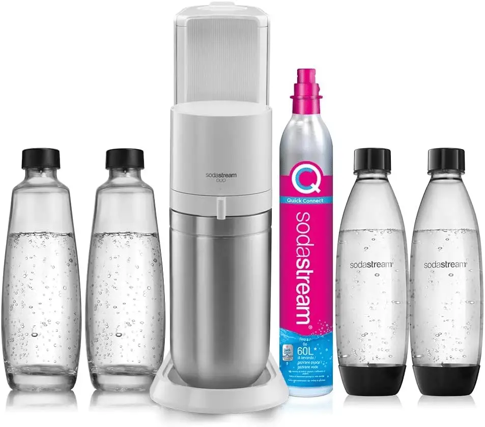 Sodastream duo: un gasatore, 2 soluzioni per la tua acqua